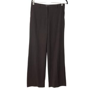 NWOT DOLCE&GABBANA ITALY Pants 40 Brown Wide Leg Lightweight Luxury Wool